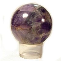 Excel 200gr/45mm Purple Amethyst Healing Reiki Stone Sphere Shaped Agate Ball