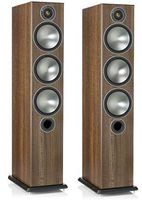Monitor Audio Bronze Series 6 2 1/2Way Floorstanding Speaker - Walnut (1 Pair) Bundle