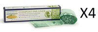 RSVP 100% Biodegradable Compostable Liners/Bags 50 Pack 6 L GMO Free (4-Pack)