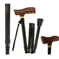 Vista International Adjustable Folding Stick Walking Poles, Multicolor