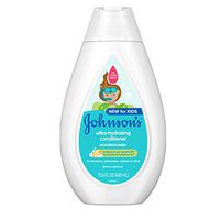 Johnson's Ultra-Hydrating Tear-Free Kids' Conditioner with Pro-Vitamin B5 & Proteins, Paraben-, Sulfate- & Dye-Free Formula, Hypoallergenic & Gentle for Toddler's Hair, 13.6 fl. oz