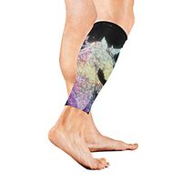 SLHFPX Leg Sleeve Unicorn Magic Creative Compression Socks Support Non Slip Calf Sleeves for Yoga, Running, Shin Splint, Calf Pain Relief, Runners, Medical, Air Travel, Nursing, Cycling 1Pair