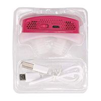 Yoperd Snore Stopper Silicona electrónica Anti ronquido dejar de roncar Clip purificador de aire filtro aparato de respiración 4-6 horas 6,2x3,2x2,7 cm