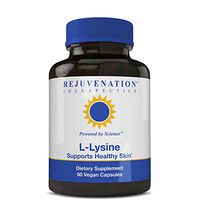 Rejuvenation Therapeutics - L-Lysine, Supports Healthy Skin (60 Vegan Capsules, 500mg)