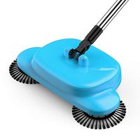 EASON Hand Push Sweepers, Lazy Broom Household Clean Automatic Sweep Hard Floor Machine Magic Broom Dustpan Combination