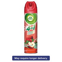 Air Wick 75819 4 in 1 Aerosol Air Freshener 8 oz Can Apple Cinnamon Medley 12/Carton