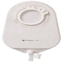 Assura 2-Piece Standard Urostomy Pouch 1/2" - 1-1/2", Transparent - 10 Each / Box