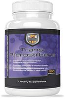 Pterostilbene High Potency 200mg, 180 Vegetarian Capsules (Non-GMO & Gluten Free) Powerful Antioxidant Cardiovascular Health Anti-Aging Anti-inflammatory Supplement