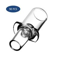 90pcs Professional Alcohol Tester Mouthpieces Compatible with S80 & S75 Alcohol Tester Breathalyzer Mouthpieces (90 pcs)