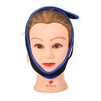 Pangding Anti Snoring Strap, for Sleeping Headband Chin Jaw Support Strap(Blue)