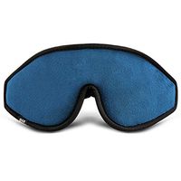 HOPELJ Travel Sleep Mask, Sleep Eye Mask, 3D Sleep Eye Mask Soft Breathable and Washable Sleep Mask Blackout Eye Mask Sleep for Men and Women with Adjustable Strap,Blue
