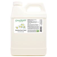 GreenHealth Meadowfoam Seed – 32 fl oz (946 ml) Plastic Jug w/Cap – 100% Pure Carrier Oil