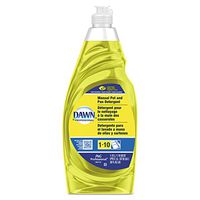 Manual Pot & Pan Dish Detergent, Lemon, 38 oz Bottle