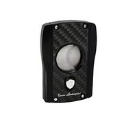 Tonino Lamborghini Aldebaran Matte Carbon Fiber Cigar Cutter, Black