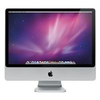 Apple iMac MA878LLA Intel Core 2 Duo T7700 X2 2.4GHz 1GB 320GB 24",Silver (Refurbished)