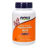 Now Foods Hyaluronic Acid 2X Plus Veg Capsules, 100 mg - 120 Count (Pack of 3)