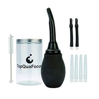 TopQuaFocus Enema Bulb Enema Kit Douche Coffee Enema for Man Woman 14.5OZ, 4.7" Tip