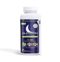 SleepON Sleeping Pills, Natural Sleep Aid! 60 Caps