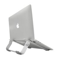 Laptop Stand,Foldable Portable Ventilated Desktop Laptop Holder Ergonomic Mount for MacBook/Laptop/Notebook Computer/Tablet-Matt Finishing