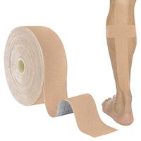 Vive Kinesiology Tape (105 Feet) - Therapeutic Athletic Support Tape - Uncut Kensio Roll - Muscle and Joint Recovery for Shoulder, Back, Knee, Elbow and Ankle Pain Relief - Waterproof for Sports