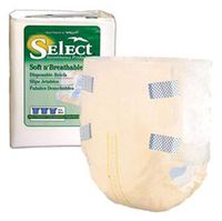 Select Soft N' Breathable Disposable Adult Briefs, Medium - 1/Case of 96