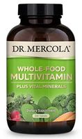 Dr. Mercola Whole Food Multivitamin Plus Vital Minerals Dietary Supplement, 30 Servings (240 Tablets), Non GMO, Soy Free, Gluten Free