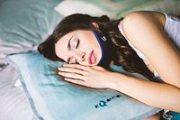 Anti Snoring Chin Strap Anti Snoring Devices,Unisex Cpap Chin Strap for Jaw Support for Adjustable Snore Chin Strap & Snore Stopper, Stop Snoring Sleep Aid for Men, Women, and Kids, Snoring Solution