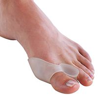 WONFAST 2pcs Footful Foot Pain Relief Hallux Valgus Big Toe Gel Toe Separators Stretchers Bunion Splint Spacer Alignment Straightener Corrector Hammer Toes and Tailor's Bunion Aid Treatment Splint