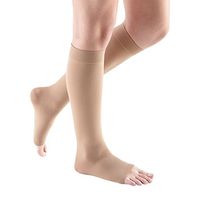 Medi Comfort Open Toe Knee Highs 15 20 mmHg Natural III