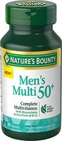 Nature's Bounty Adult Men 50+ Complete Multivitamin, 80 Tablets