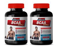 Post Workout Pills for Men - BCAA 3000MG - BRANCHED Chain Amino ACIDS - bcaa Train and Recover - 2 Bottles 240 Tablets