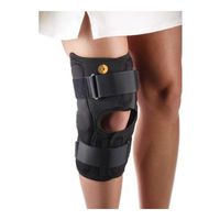 Corflex CoolTex Anterior Closure Wrap Around Hinged Knee Brace-2XL - Open Popliteal