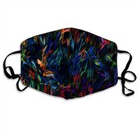 Abstracted ArtDust Mouth Adjustable Windproof Ear Loops Breathable Reusable Face for Kids Teens Men Women