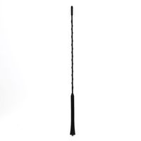 uxcell Universal Replacement 41cm Length Screw Thread Whip Mast Antenna Aerial for Car