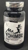 Mr Yohimbe, Natural Aphrodisiac Support, Sexual Enhancer 60 Capsules Extra Strength Powerful Formula to Stay Active (Guaranteed Quality and Purity for Both Men and Women)