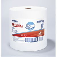 Kimberly 34955 Wypall X60 Wipers Teri Light Weight Jumbo Roll 12.5x13.4 White