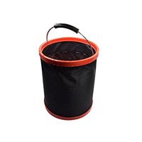 Abri Aeyno Collapsible Bucket, 12L Water Bag 2000 D Oxford Cloth Multi-functional Fold-able Bucket, Portable Travel Outdoor Wash Basin Car Washing Camping Outdoor Bucket