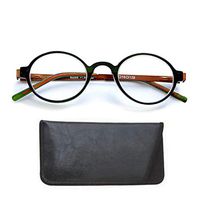 Boomer Eyeware Classic Stylish Round Signature Specs, Deluxe Upmarket Reading Glasses for Men & Women, 1.50, Green