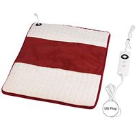 Electric Heating Therapy Pad, Multifunctional Washable Back Pain Relief Mat(US Plug)