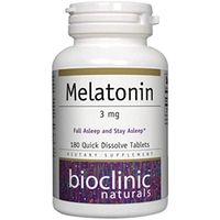 Bioclinic Naturals Melatonin 3mg 180 tabs