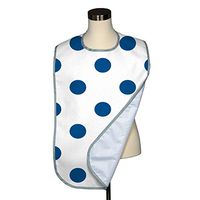 3" Dots Collection Adult Bib - Covered with Care Assorted Prints Available! (Royal)