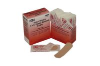 Pac-Kit by First Aid Only 1-550 Heavy Woven Fabric Adhesive Bandage Strip, 3" Length x 1" Width (Box of 50)