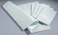 Medline NON24361 2-Ply Tissue/Poly Professional Towels, 17" x 19", White (Pack of 500)
