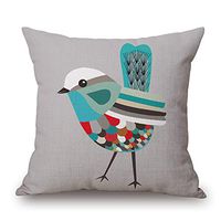 My Massage Pillow- Pressure Activated Massage, Vibrating Massage Pillow, Mymassagepillow Helps Relieve Back Pain and Foot Pain, Great for Circulation!- Colorful Bird Design