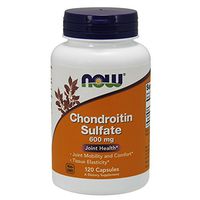 NOW Supplements, Chondroitin Sulfate 600 mg (a Glycosaminoglycan), 120 Capsules