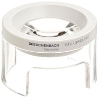 Eschenbach 2628 Aspheric Stand Magnifier, 10x Magnification, 38 Diopter, 360mm Focal Length, 35mm Lens Diameter