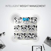 Cartoon Cute Panda Body Weight Scale Scales for Weight Body Fat Analyzer Tracks 8 Key Compositions Analyzer Sync with Fitness Apps 400 Lbs