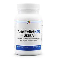 Stop Aging Now - AcidRelief360 Ultra with GutGard and Probiotics - Advanced Occasional Heartburn Relief - Targeted Probiotic Support - 60 Veggie Caps