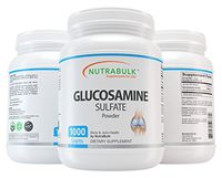 NutraBulk Glucosamine Sulfate Powder - Best Joint Pain Relief Support Supplement for Arthritis, Back, Knee, Hips & Inflammation. 1 Kilogram (2.2lbs)