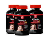 Energy Booster for Women - Women Desire Pills - Premium Complex - tongkat ali maca Root - 3 Bottles 180 Capsules
